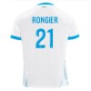 Officiële Voetbalshirt Olympique de Marseille Rongier 21 Thuis 2024-25 - Heren